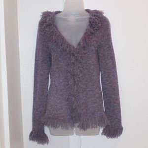 NWT Lillie Rubin Cardigan Sweater Women Medium